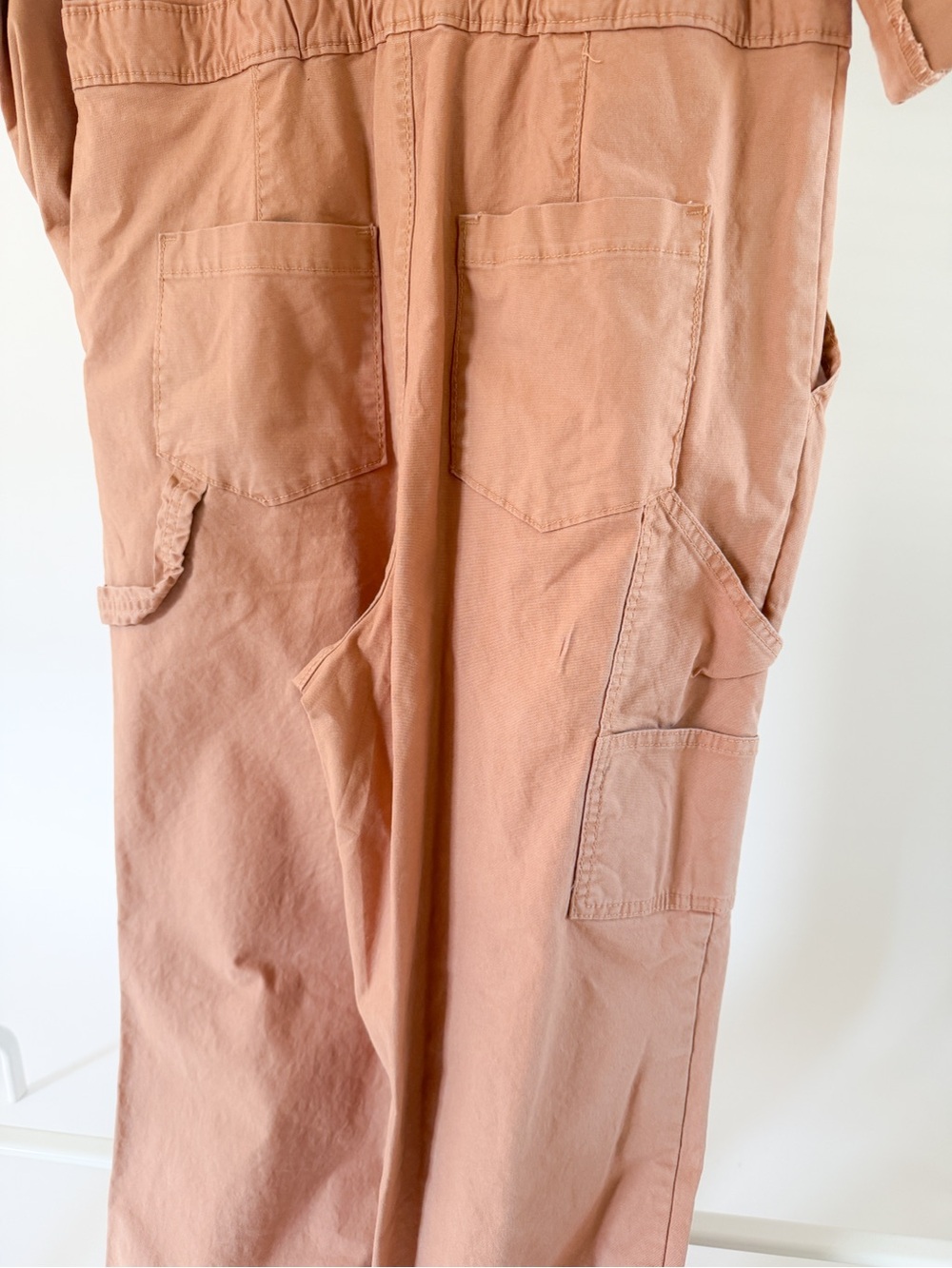 Universal Thread Long Sleeve Utility Boilersuit Jumpsuit - Clay/Tan- Size 8 - Picture 5 of 6